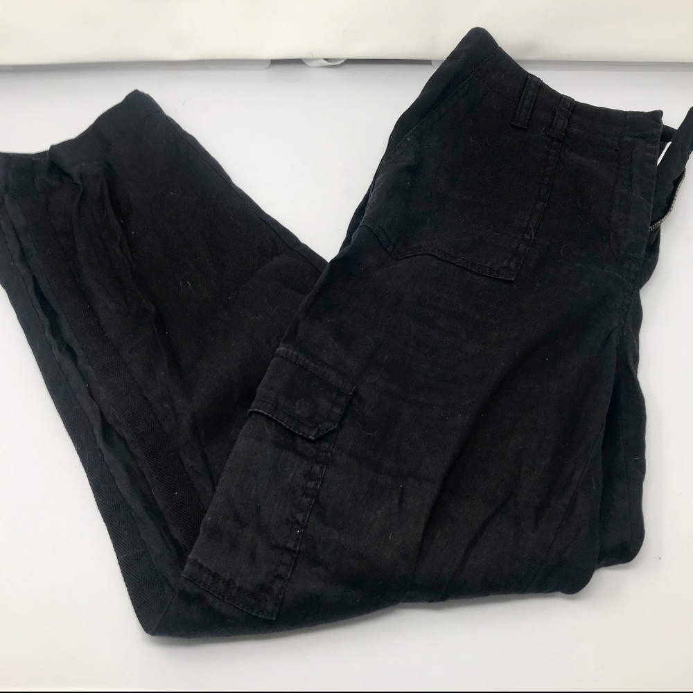 Chico's Black Crop Pants Capris Sz Sm Sz .5